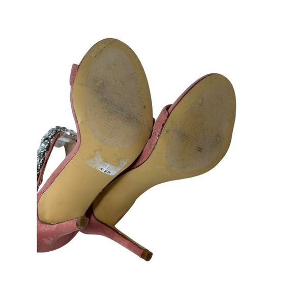 Liliana Pink Wrapped In Rhinestones Stiletto Heels size 5.5 - Picture 2 of 16